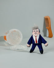 Load image into Gallery viewer, Keir Starmer cat toy with hair gel and comb