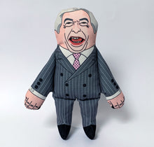 Load image into Gallery viewer, Nigel Farage dog toy - PRE-ORDER NOW FOR DELIVERY MID-NOVEMBER