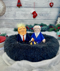 America's Darlings Dog Toy Collection - Parody Trump & Biden Dog Toys