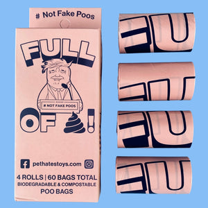 Donald Trump Poo Bags - PRE-ORDER NOW FOR DELIVERY MID-NOVEMBER