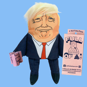 Donald and Poo bag bundle PRE-ORDER NOW FOR DELIVERY IN MID-NOVEMBER