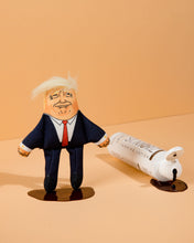 Load image into Gallery viewer, Donald Trump cat toy with fake tan
